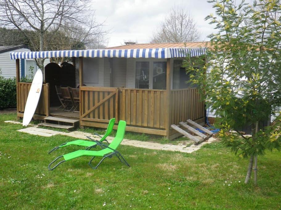 Mobil Home Sur La Cote Landaise Сен-Жулиен-ан-Борн Екстериор снимка